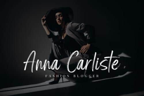 Amsterdam Signature Brush Font 7