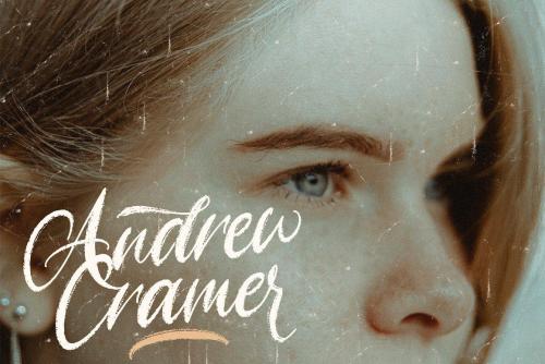 Angelicy Textured Brush Font 4