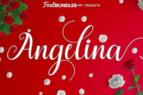 Angelina Script Font Free