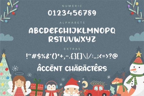 Angels Cookie Bold Script Font 6