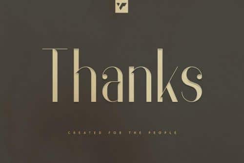 Anteric Display Typeface  9