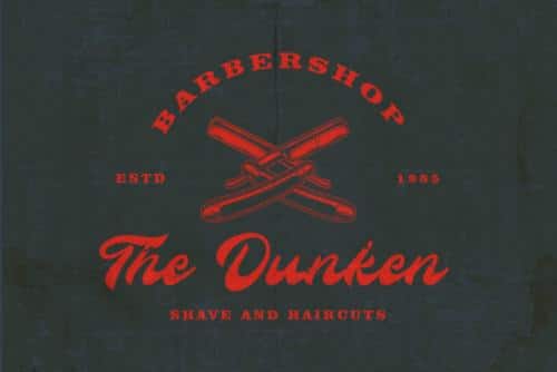 Antique Cable Bold Script Font  7