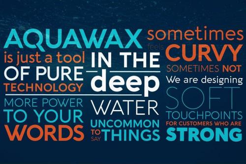 Aquawax Pro Font Family10