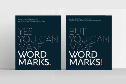 Aquawax Pro Font Family 8