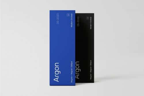 Argon Sans Serif Font  3