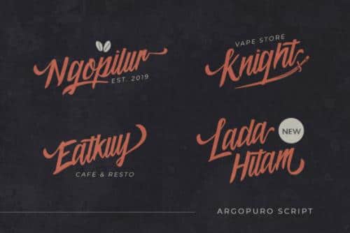 Argopuro Script Font 2