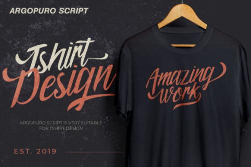 Argopuro Script Font 5