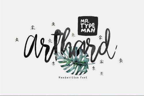 Arthard Script Font Free