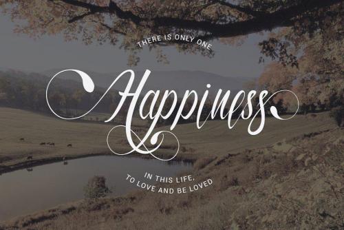 Autumn Flower Script Font 2