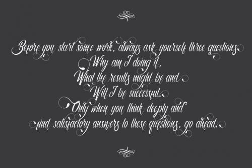 Autumn Flower Script Font 4