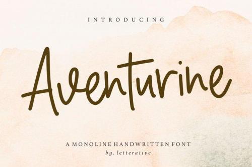 Aventurine Font 1