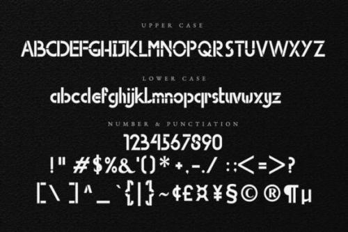 Avrojaks Display Font 6
