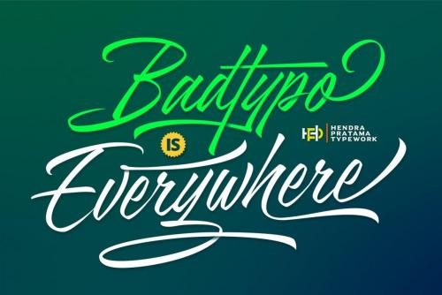 Azkia Script Font 10