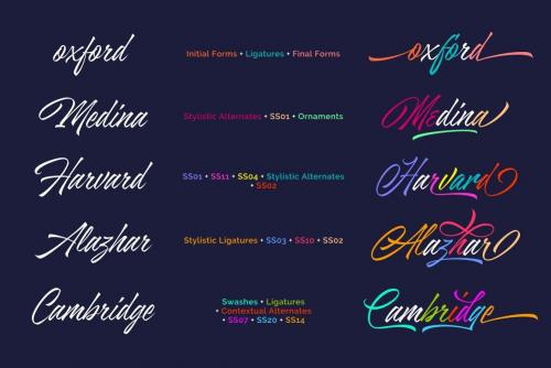 Azkia Script Font 5
