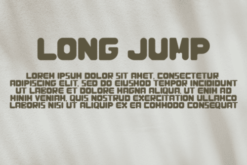 BOLD LINE Display Font 3