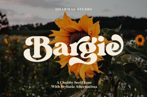 Bargie Serif Font 1