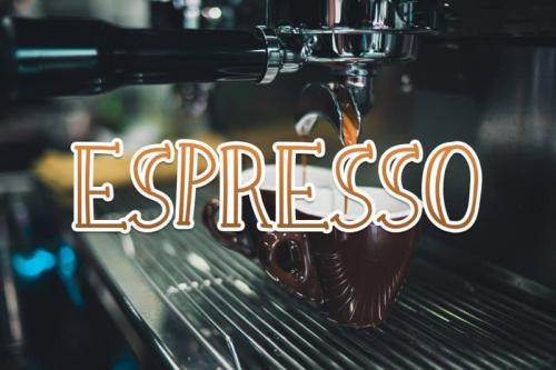 Barista Urban Coffee Display Font 3