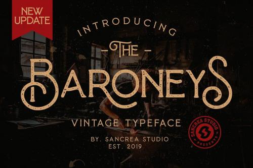 Baroneys Vintage Font