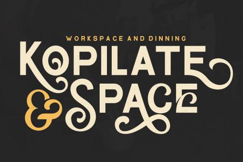 Basaro Display Font  1