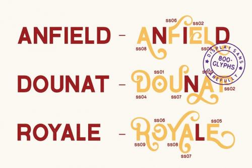 Basaro Display Font  2