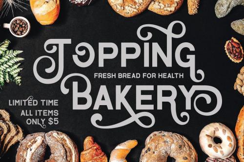 Basaro Display Font  3