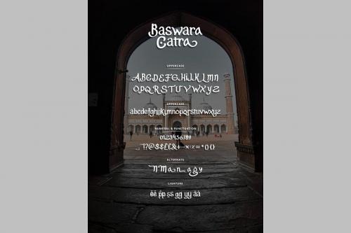 Baswara Catra Islamic Font 4