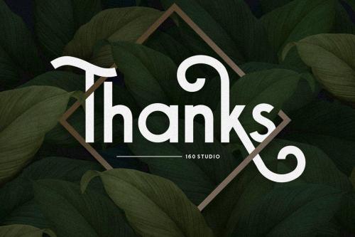 Baxoe Sans Fancy Typeface 12