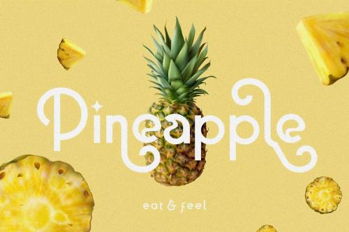 Baxoe Sans Fancy Typeface 9