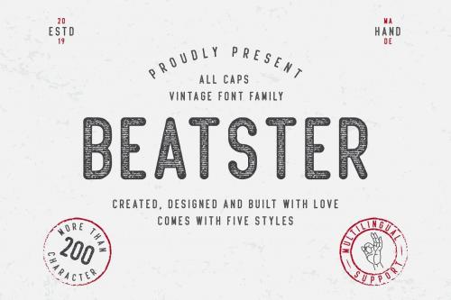 Beatster Typeface