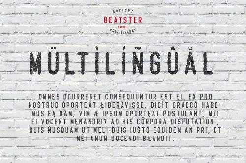 Beatster Typeface  3