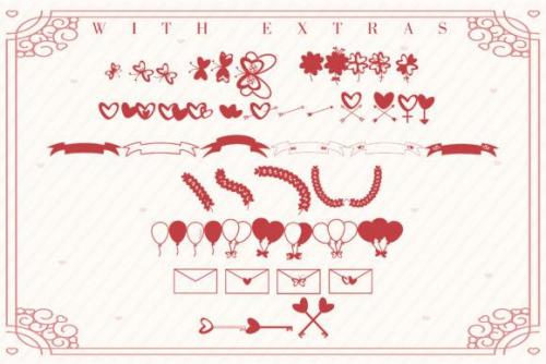 Beautiful Kisses Script Font 2