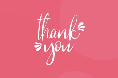 Because Of You Font 3