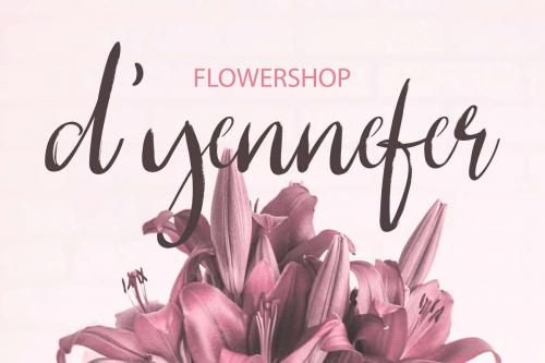 Because Of You Font 7