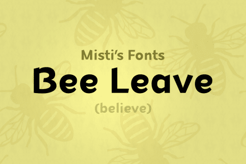 Bee Leave Sans Font 1