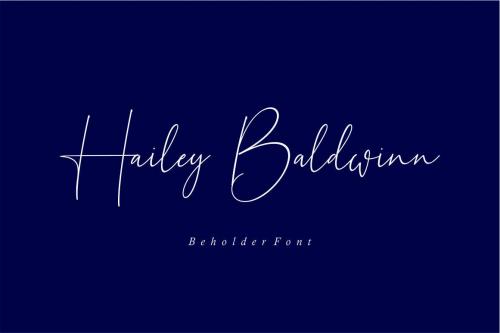 Beholder Handwritten Font 5