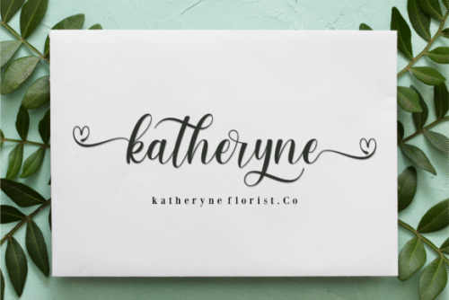 Belarose Modern Calligraphy Font 9