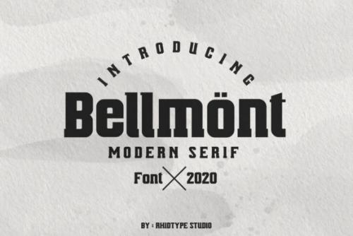Bellmönt Modern Serif Typeface