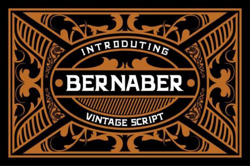 Bernaber Display Font