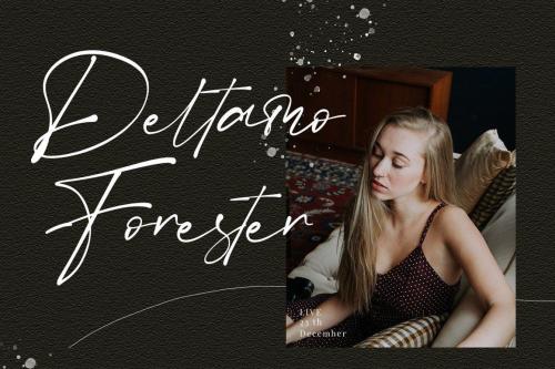 Betmo Calligraphy Script Font 5