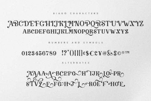 Biago Font Duo 5