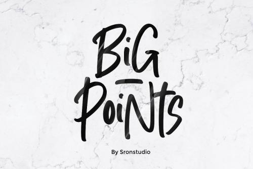 Big Points Font