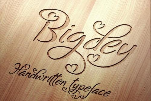 Bigdey Font  6