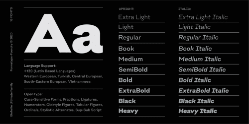 Biofolio Ultimate Sans Serif Font 1