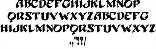 BlackBeard Font 1