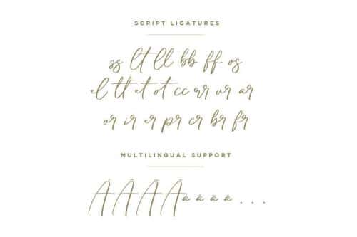 Black Pearl Font Duo  7