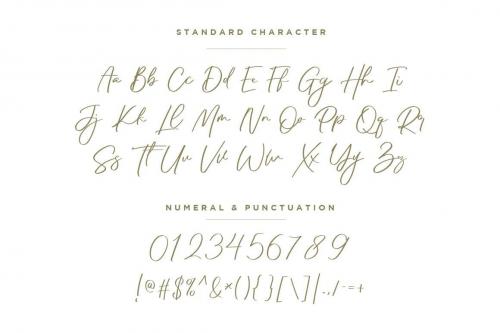Black Pearl Font Duo  8