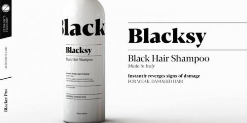 Blacker Pro Font Family 14