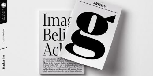 Blacker Pro Font Family 15