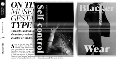 Blacker Pro Font Family 4