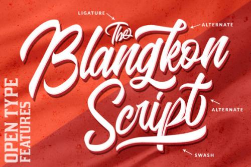 Blangkon Script Font 2